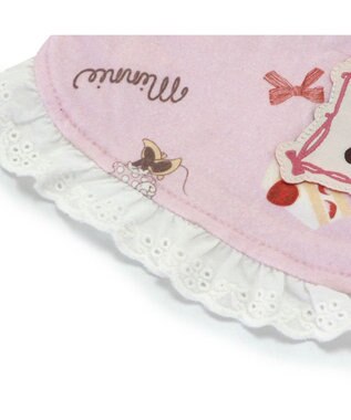 PET PARADISE ディズニー ミニーマウス  ペティヒート タンクトップ 苺 ケーキ柄 小型犬 ピンク（淡）