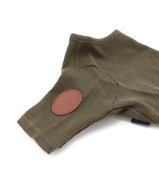 PET PARADISE J.PRESS ワッフル Tシャツ 【小型犬】 カーキ