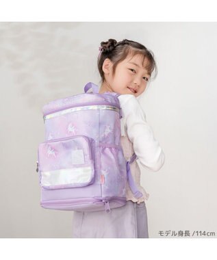 Mother garden マザーガーデン ユニコーン スクエアリュック 【Mサイズ】  《ミルキーウェイ紫》 ミルキーウェイ紫