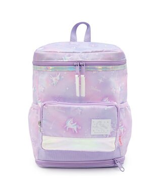 Mother garden マザーガーデン ユニコーン スクエアリュック 【Mサイズ】  《ミルキーウェイ紫》 ミルキーウェイ紫