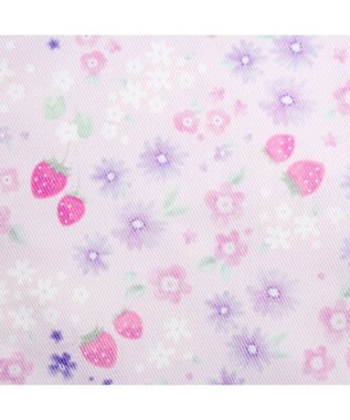 Mother garden マザーガーデン 野いちご ランチ巾着 《小花いちご柄》 小花いちご柄