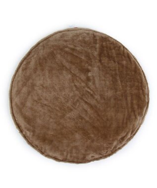 PET PARADISE スヌーピー 遠赤外線 ボアマット  丸型 《ブラザー柄》 (105cm) ブラザー柄