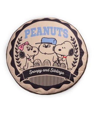 PET PARADISE スヌーピー クッション 《ブラザー》 L ブラウン
