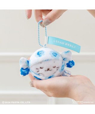 Mother garden しろたん ミルキーカラフルキーホルダー 《おすまし》 Peko×しろたん おすまし