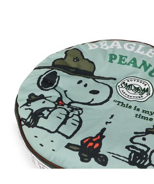 PET PARADISE スヌーピー クッション (60cm) ビーグルスカウト柄 50周年 ビーグルスカウト