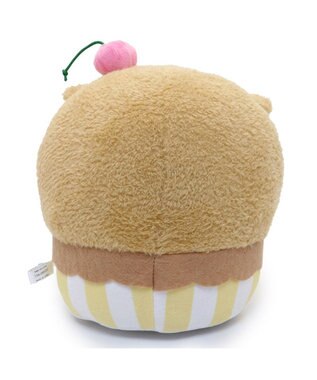 しろたん らっこいぬ カップケーキ マスコット 20cm お座り