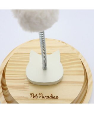 PET PARADISE 猫 木製 コロコロ トイ 茶系