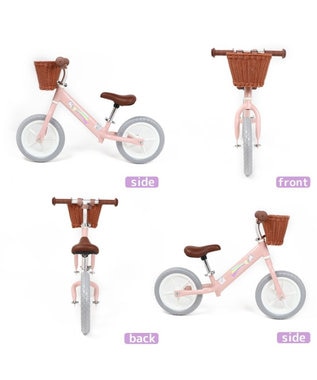 Mother garden マザーガーデンキッズ《ユニコーン》バイク  子供用自転車 超軽量 ピンク(淡)