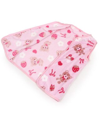 Mother garden マザーガーデン くまちゃん柄 ふわふわ あったか キッズ スリーパー  100cm~120cm / 120cm~140cm -