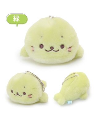 Mother garden しろたん カラーキーホルダー 10cm 【単品】 全9カラー 緑