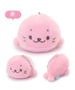 Mother garden しろたん カラーキーホルダー 10cm 【単品】 全9カラー 赤