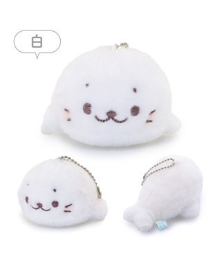 Mother garden しろたん カラーキーホルダー 10cm 【単品】 全9カラー 白