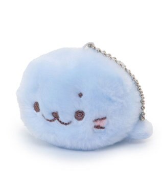 Mother garden しろたん カラーキーホルダー 10cm 【単品】 全9カラー 青