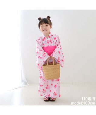 Mother garden 2023　マザーガーデン 2Way 子供用 浴衣 ワンピース セパレートタイプ 帯付き  《野いちご》