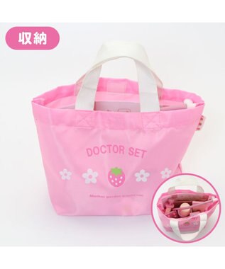 Mother garden  マザーガーデン 野いちご ドクターセット おままごと お医者さんセット ピンク（淡）