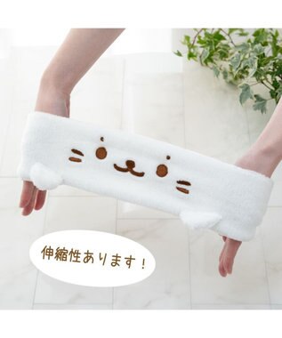 Mother garden しろたん ふわふわヘアバンド ホワイト