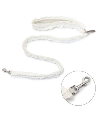 PET PARADISE cherircouture フリフリリード 《ホワイト》ＳＳ～Ｓ  小型犬 ホワイト