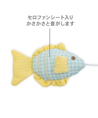 PET PARADISE ペットパラダイス スイスイ お魚 猫じゃらし ブルー