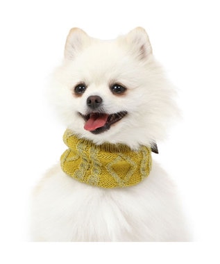 PET PARADISE ペットパラダイス 反射スヌード 《イエロー》 小型犬 イエロー