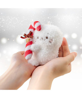 Mother garden しろたん オーナメント キーホルダー 《キャンディケイン》 単品 キャンディケイン