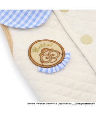 PET PARADISE ミニオン ティム 襟付きキルト ベスト 小型犬 キナリ