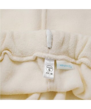 Mother garden しろたん フリース ルームウェア 上下セット ユニセックス ホワイト