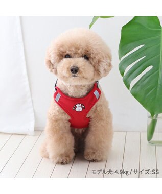 スヌーピー マスコット付きハーネス S 小型犬 / PET PARADISE
