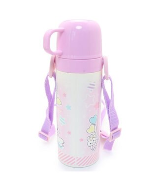 Mother garden マザーガーデン ユニコーン ステンレス水筒 《星空柄》 470ｍｌ 紫