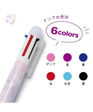 Mother garden マザーガーデン ユニコーン 6色ボールペン 《フラワー柄》 フラワー