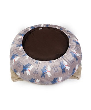 PET PARADISE リサとガスパール 丸型寝袋 遠赤外線 《であい柄》 60cm であい柄