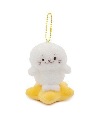 Mother garden しろたん お星さまぽてぽてキーホルダー 《しろたん》 単品 しろたん