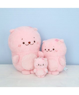 Mother garden しろたん もふもふ お座り マスコットキーホルダー 【単品】 さくららっこいぬ