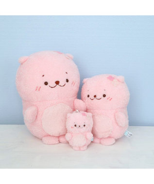 Mother garden しろたん もふもふ お座り マスコットキーホルダー 【単品】 さくららっこいぬ