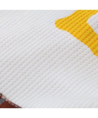 PET PARADISE Lee スカートつなぎ パッチワーク 小型犬 ホワイト×オレンジ