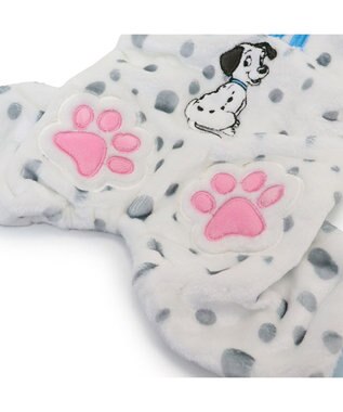 PET PARADISE ディズニー 101匹わんちゃん 耳付き ロンパース 小型犬 ブルー