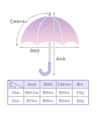 Mother garden マザーガーデン スワン 晴雨兼用傘 手動 長傘 50cm/55cm スワン柄