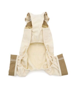 PET PARADISE ペットパラダイス コーデュロイ オーバーオール 小型犬 ホワイト