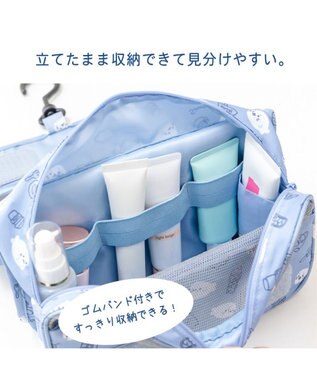 しろたん トラベルポーチ 《旅行柄》 / Mother garden | 【通販