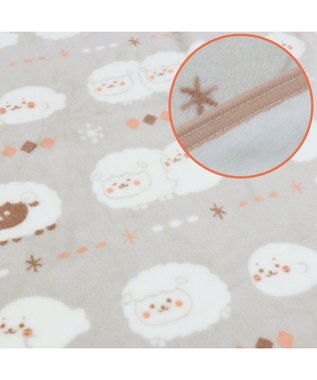 Mother garden しろたん ハーフ毛布 《しろたん＆羊》 ハーフ毛布
