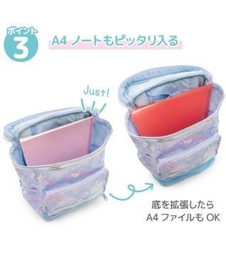 Mother garden マザーガーデン  スクエアリュック 【Mサイズ】  《パープル》 パープル