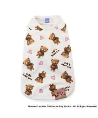 PET PARADISE 犬の服 夏 ひんやり クール メッシュ 接触冷感 虫よけ ミニオン ティムタンクトップ 【小型犬】クールマックスエコメイド -