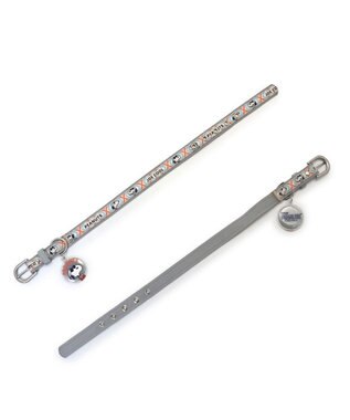 PET PARADISE スヌーピージョークール 反射 お揃い首輪 【SM】 青