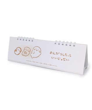Mother garden しろたん しろたん＆らっこいぬ 2024年 スリム卓上カレンダー スリム卓上カレンダー