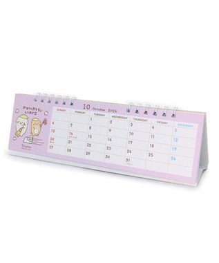 Mother garden しろたん しろたん＆らっこいぬ 2024年 スリム卓上カレンダー スリム卓上カレンダー