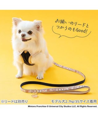 PET PARADISE ミニオン チェック ベスト ハーネス ＳＳ 小型犬 ネイビー