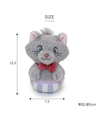 PET PARADISE ディズニー  ベルリオーズ 帽子箱 ぬいぐるみ トイ ベルリオーズ