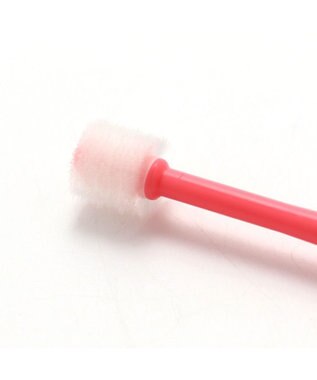 PET PARADISE 歯ブラシ デンタル ブラシ（クリアピンク）  国産 全犬種対応 ピンク