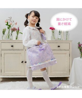 Mother garden マザーガーデン  野いちご レッスンバッグ 《レトロストロベリー柄》 レトロストロベリー柄