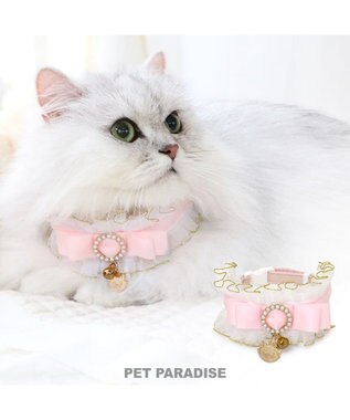 ディズニー マリー 猫 フリル 首輪 《小 / 中》 / PET PARADISE