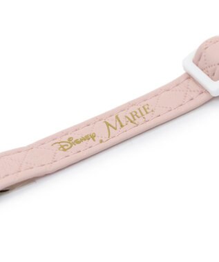 PET PARADISE ディズニー マリー 猫 フリル 首輪 《小 / 中》 ピンク（淡）